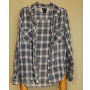 Flannel in Blue Lavender & Pink